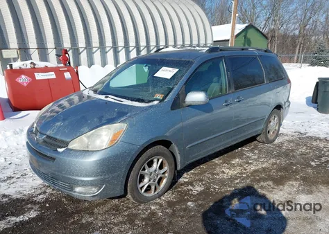 2004 Toyota Sienna Xle from USA, damaged, VIN 5TDBA22C04S022964